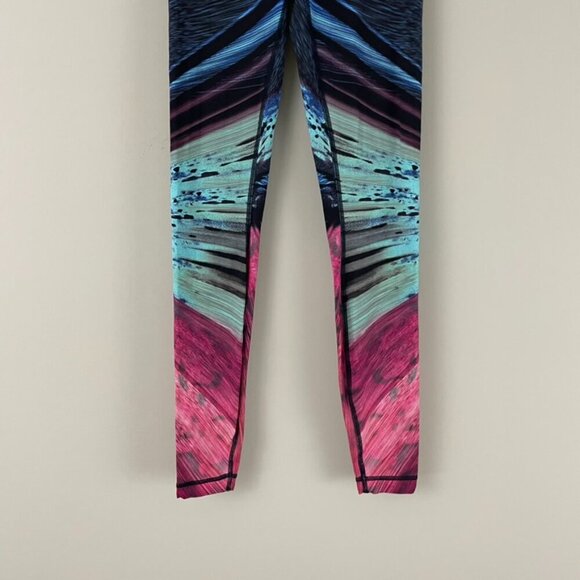 Lululemon Speed Wunder Tight Nulux Electrobeam Multi Leggings Size 4 - Picture 7 of 8